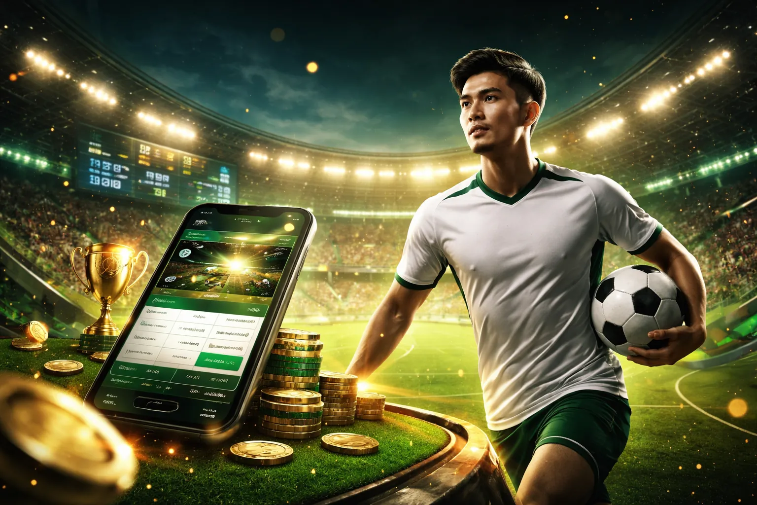 Hình ảnh chính về cá cược bóng đá trực tuyến tại 89bet1